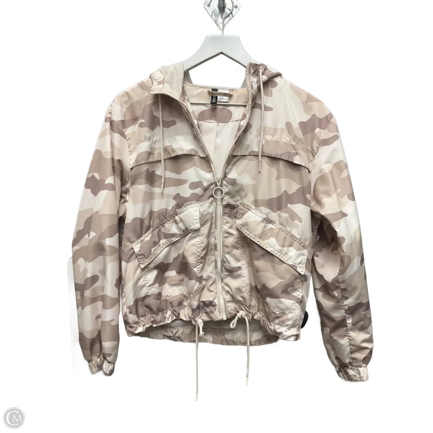 Athletic Jacket By Divided In Camouflage Print, Size: Xs