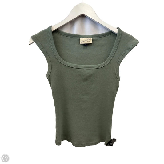 Top Sleeveless By Universal Thread In Green, Size: Xs
