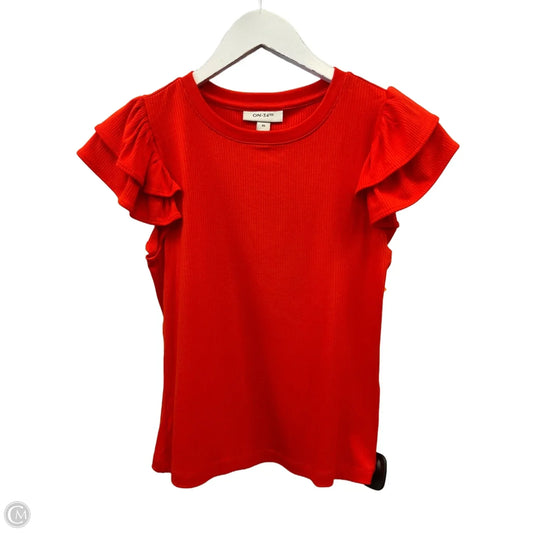 Top Sleeveless By On 34th In Orange, Size: Xs