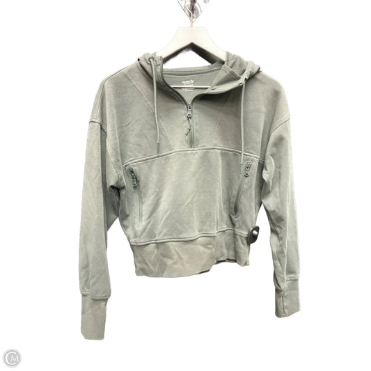 Athletic Sweatshirt Hoodie By Old Navy In Green, Size: S