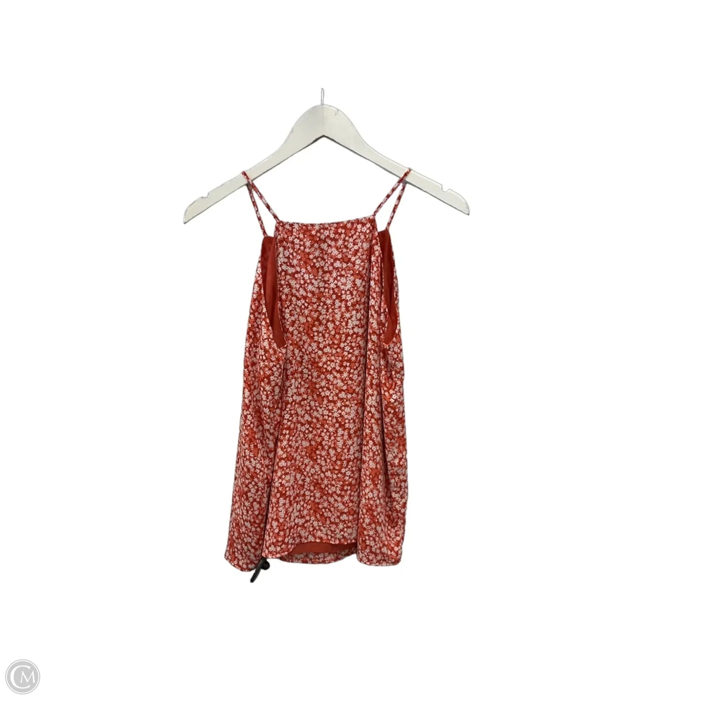 Top Sleeveless By Loft In Floral Print, Size: Mp