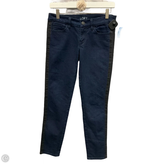 Jeans Skinny By Loft In Blue Denim, Size: 2