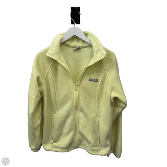 Sweatshirt Collar By Columbia In Yellow, Size: L