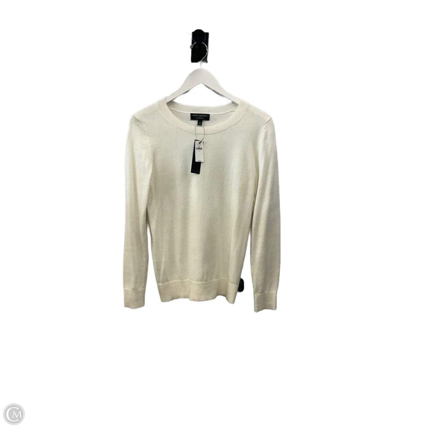 Sweater By Banana Republic In Cream, Size: S