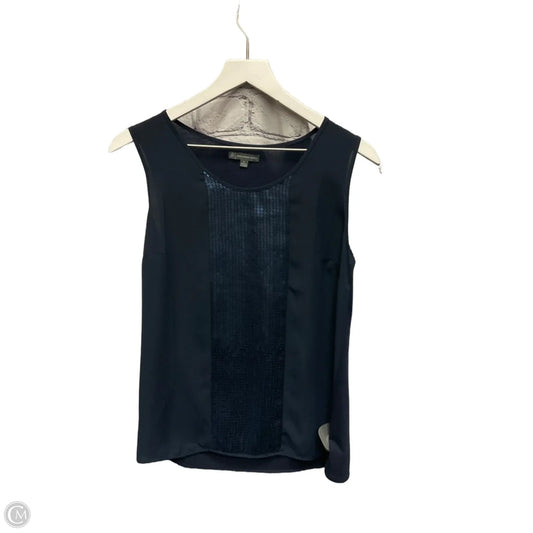 Top Sleeveless By Adrianna Papell In Blue, Size: S