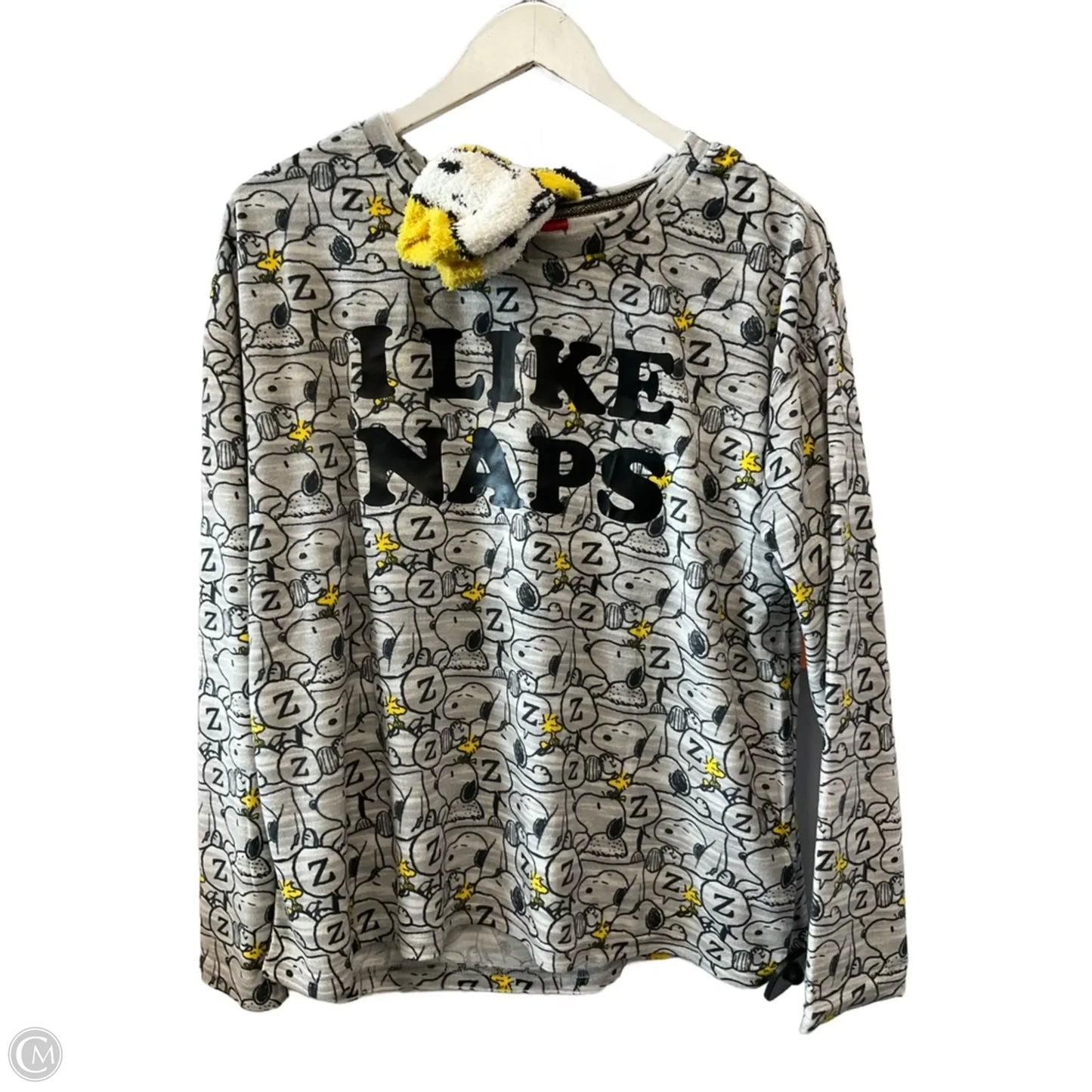 Pajamas 2pc By Clothes Mentor In Grey, Size: L