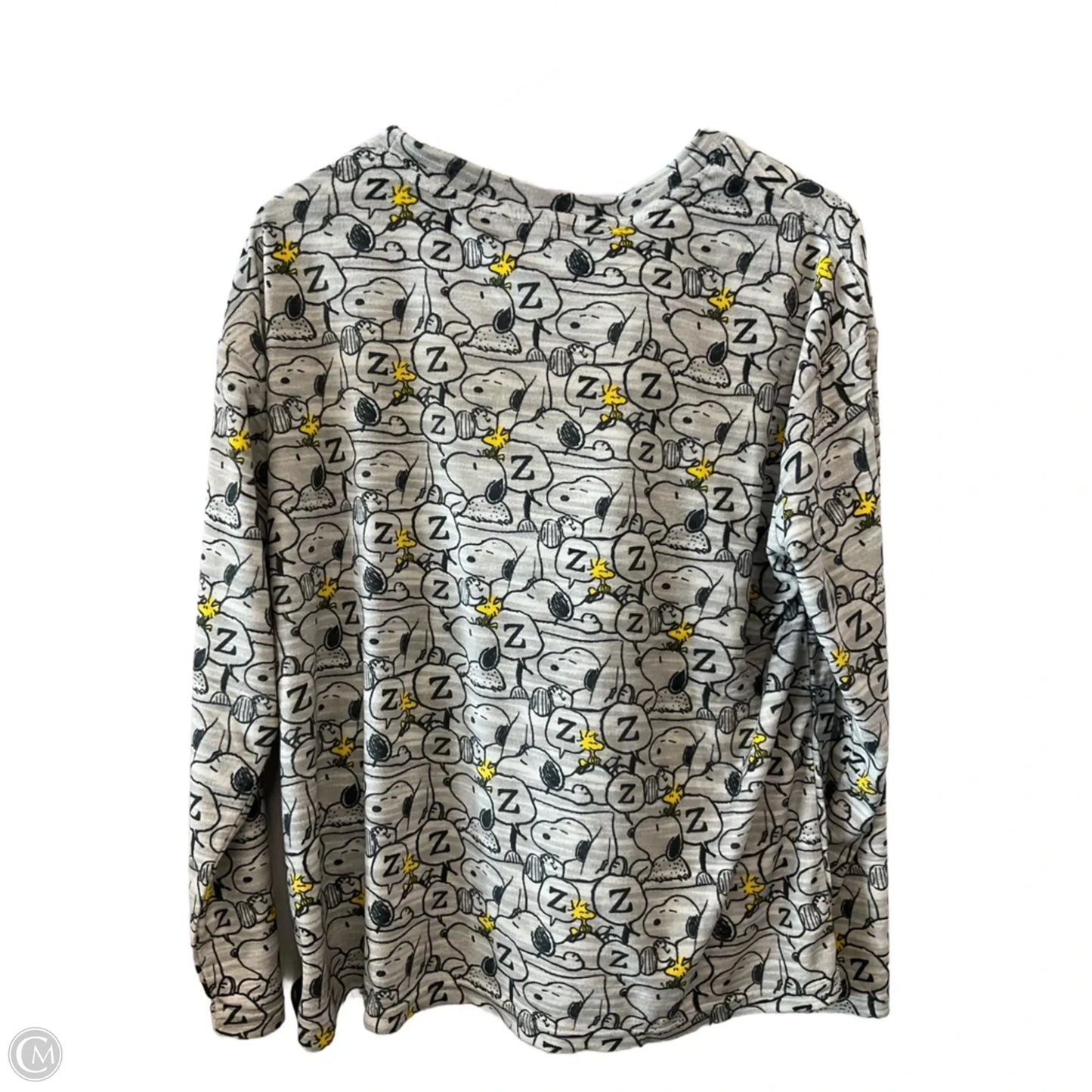 Pajamas 2pc By Clothes Mentor In Grey, Size: L