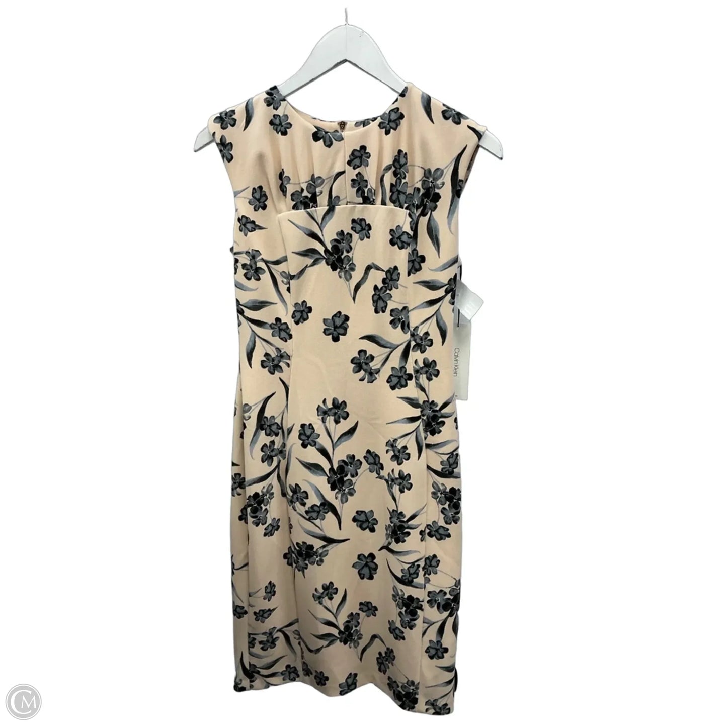 Dress Casual Short By Calvin Klein In Pink, Size: S