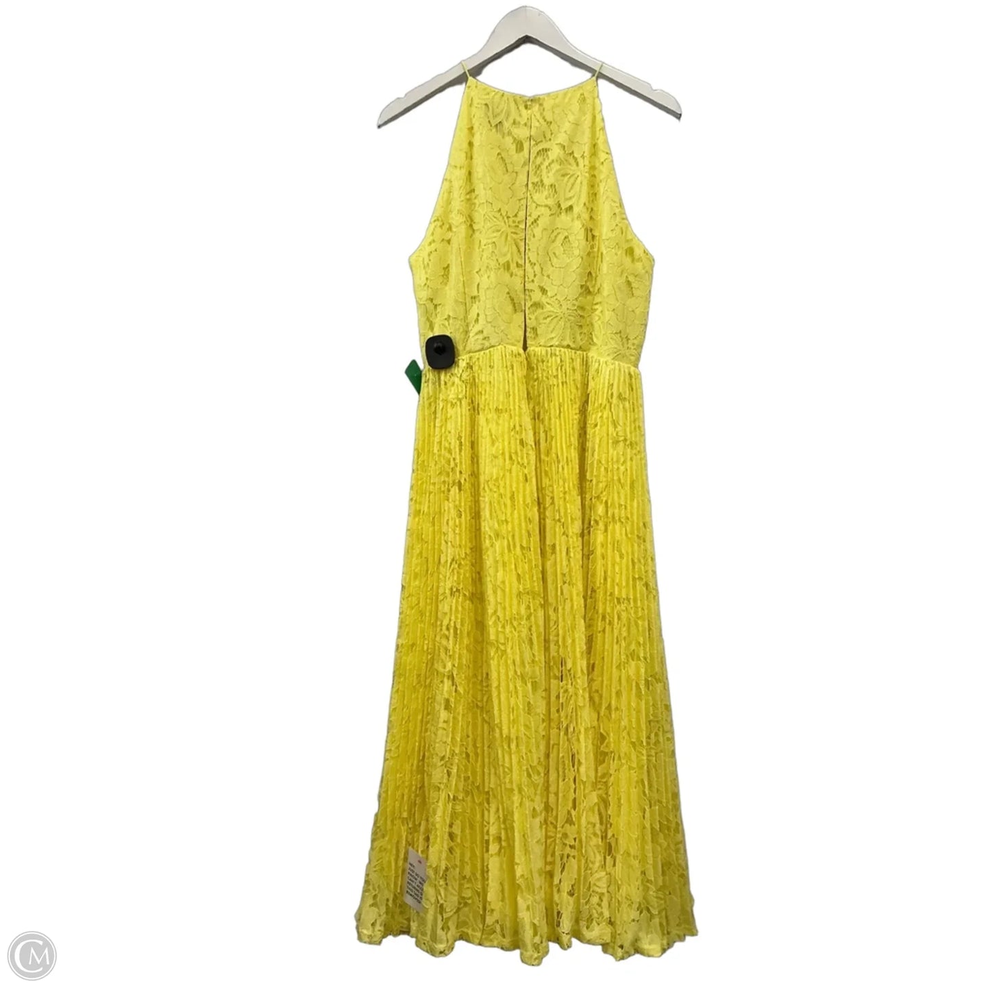 Dress Casual Midi By Asos In Yellow, Size: L