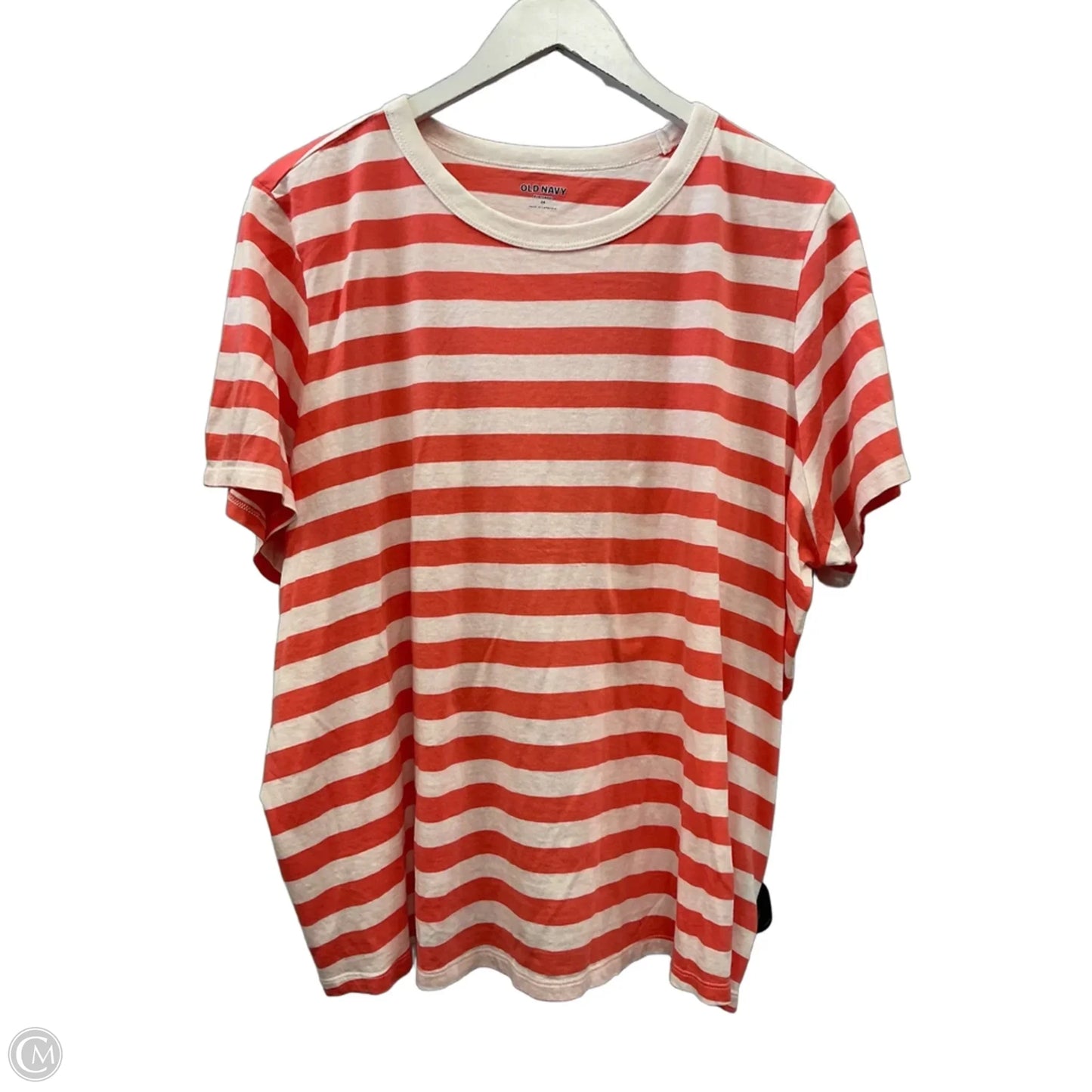 Top Short Sleeve By Old Navy In Coral, Size: 2x