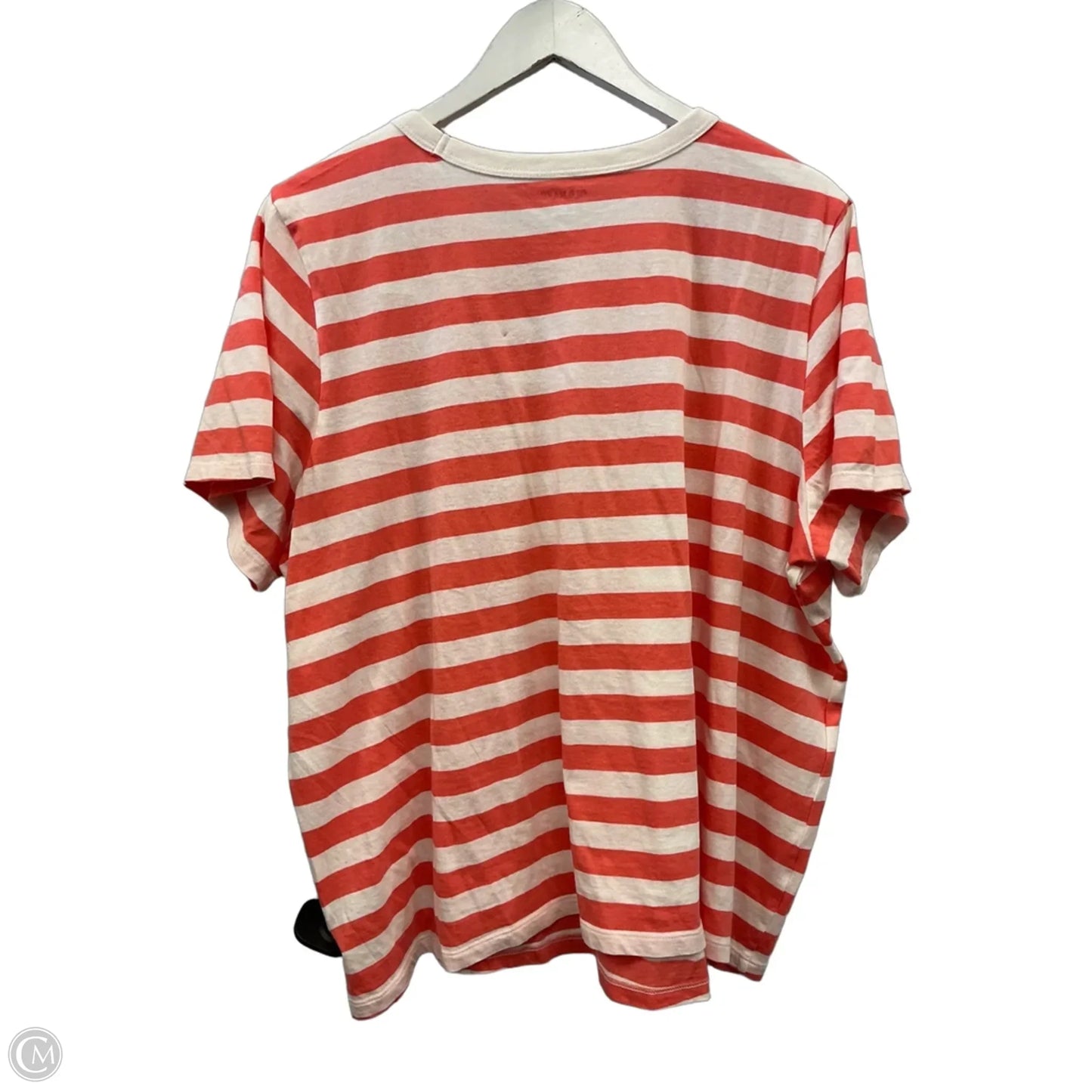Top Short Sleeve By Old Navy In Coral, Size: 2x