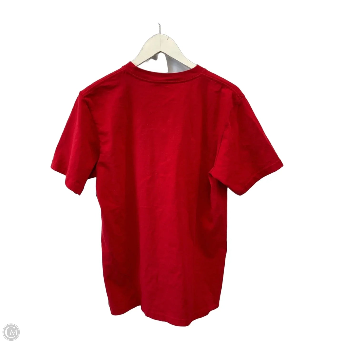 Top Short Sleeve By Clothes Mentor In Red, Size: M