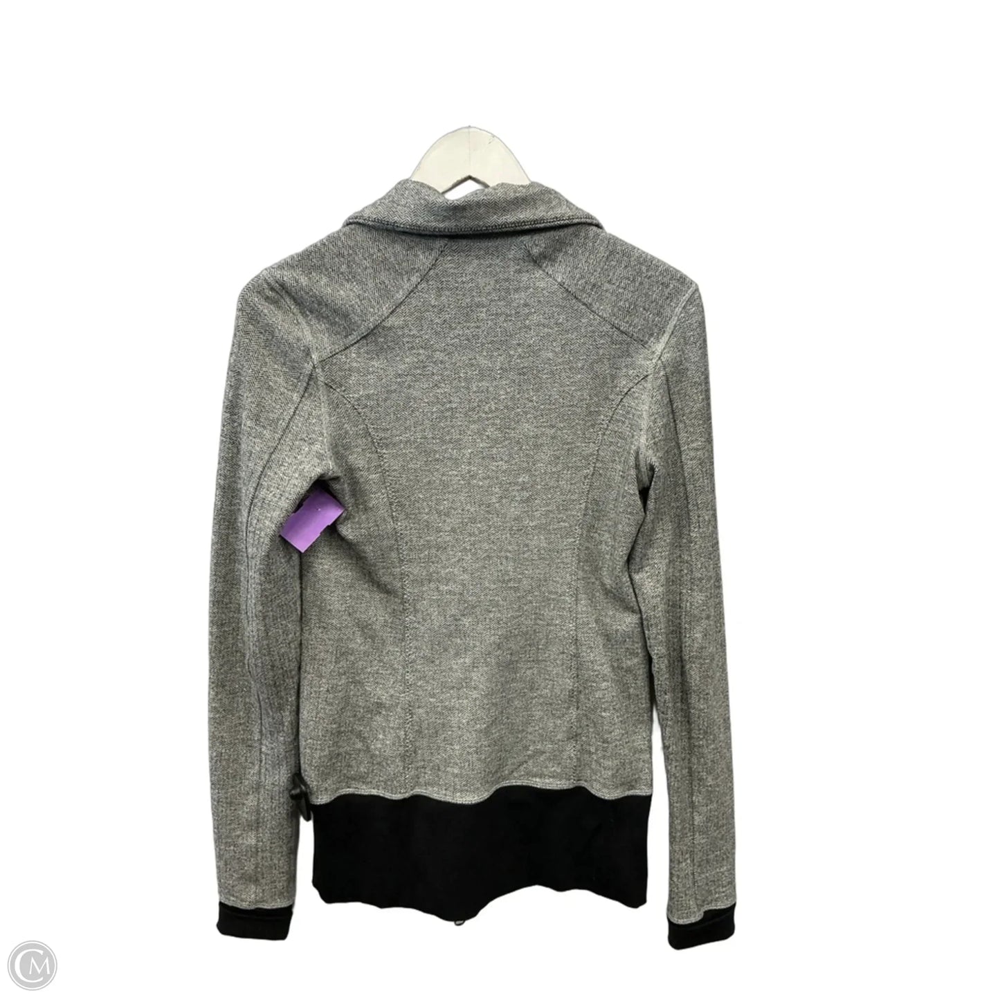 Athletic Jacket By Lululemon In Black, Size: S