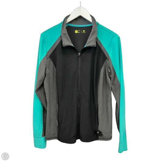 Athletic Jacket By Xersion In Black, Size: Xl