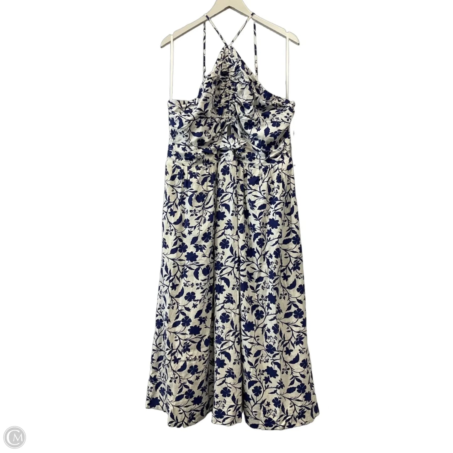 Dress Casual Midi By Free Assembly In Blue, Size: Xxl