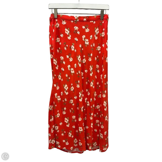 Skirt Maxi By Old Navy In Orange, Size: Xs