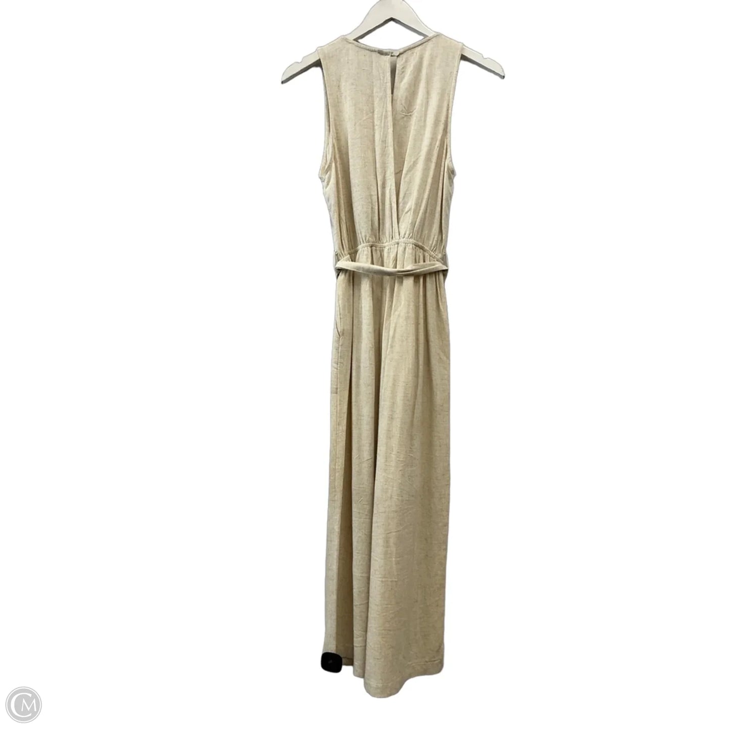 Jumpsuit By Clothes Mentor In Beige, Size: Xs