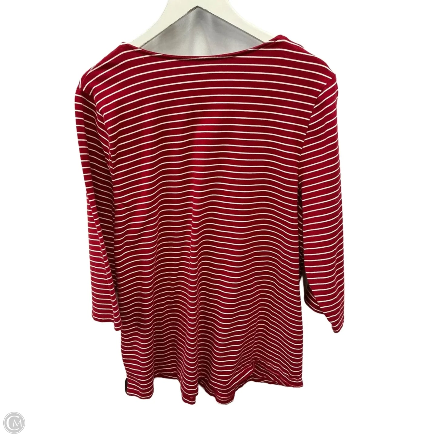 Top Short Sleeve By Catherines In Red, Size: 1x