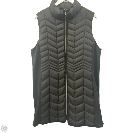 Vest Puffer & Quilted By Christopher And Banks In Black, Size: Xl