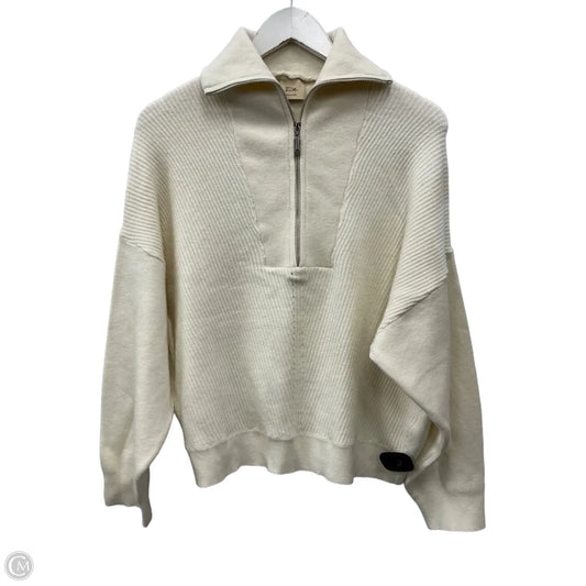 Sweater By Elie Tahari In Cream, Size: L