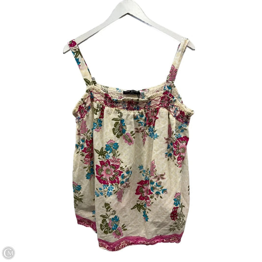 Top Sleeveless By Lane Bryant In Pink, Size: 3x