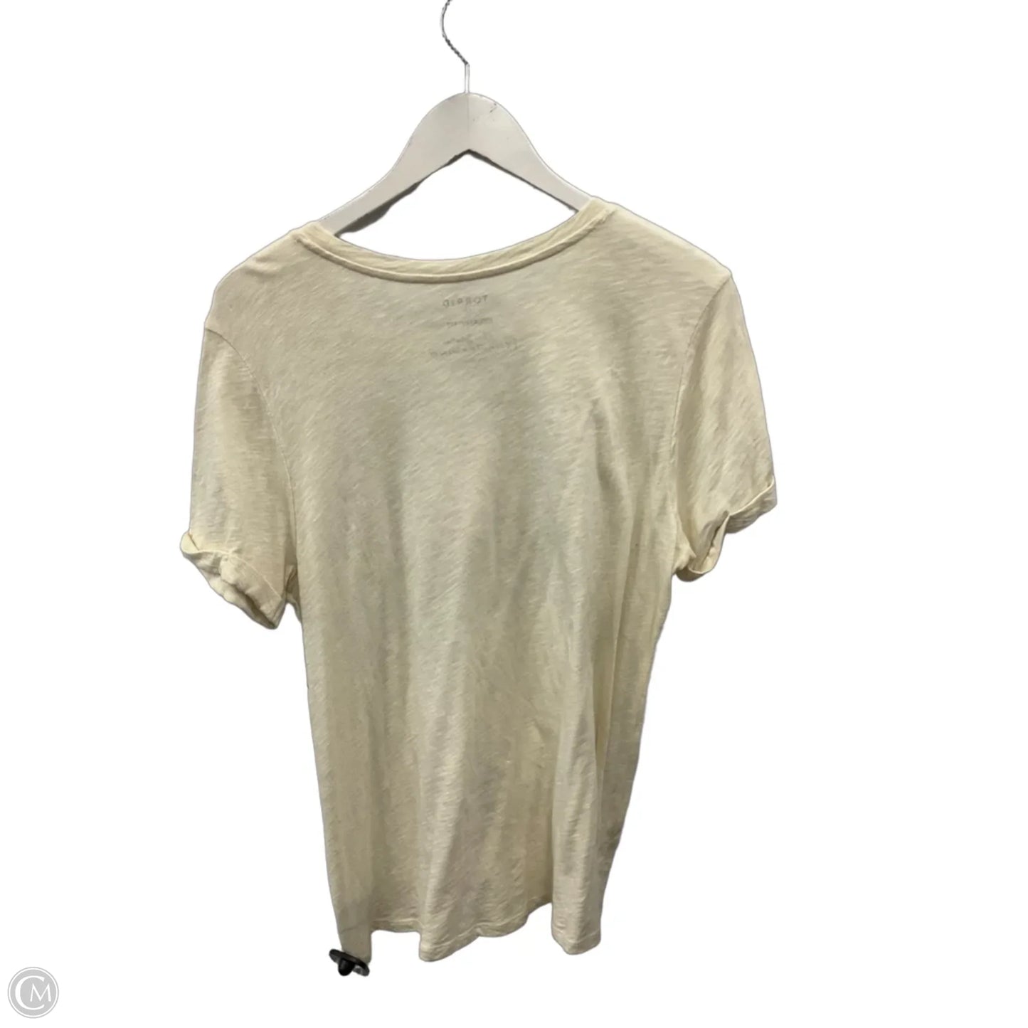 Top Short Sleeve By Torrid In Cream, Size: L