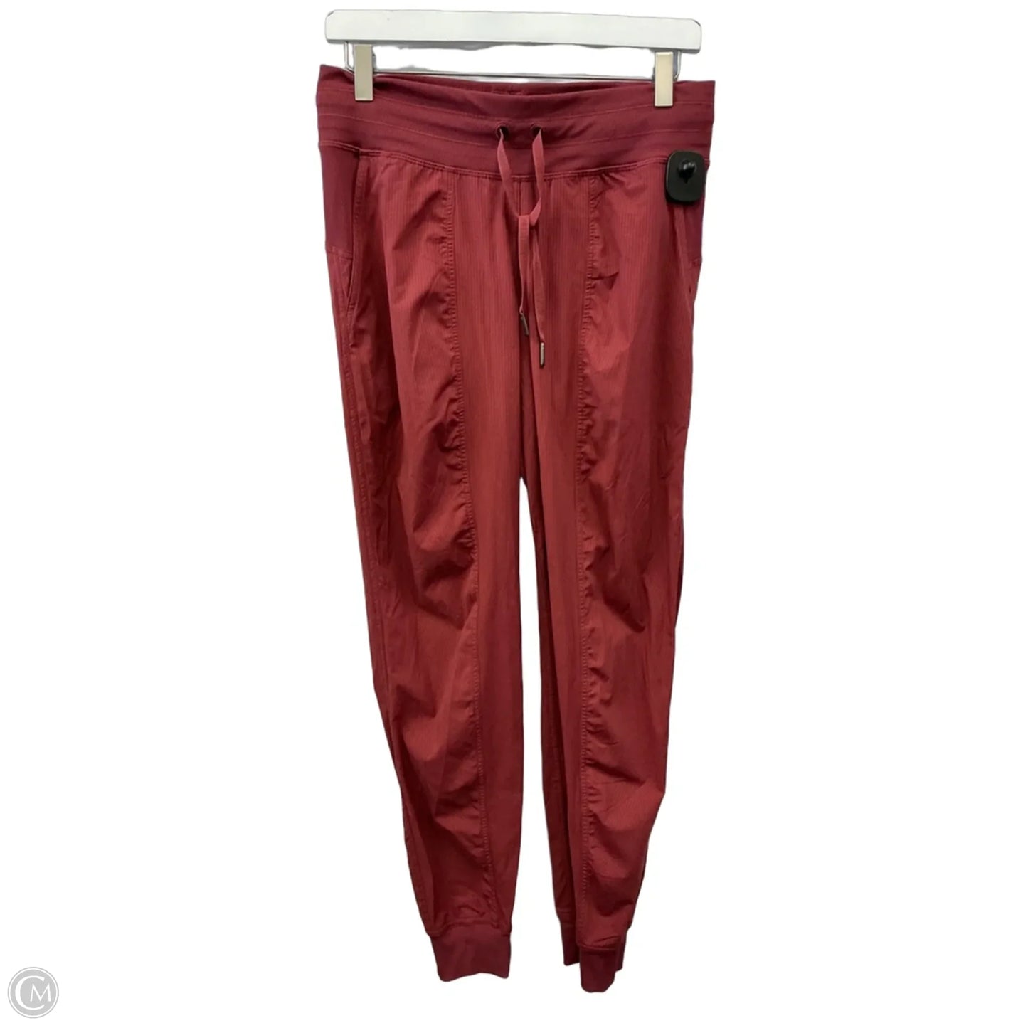 Athletic Pants By Lululemon In Red, Size: S