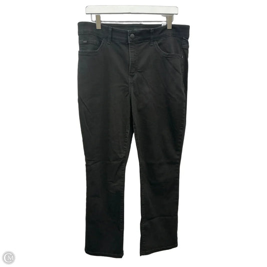 Jeans Straight By Lee In Black, Size: 16