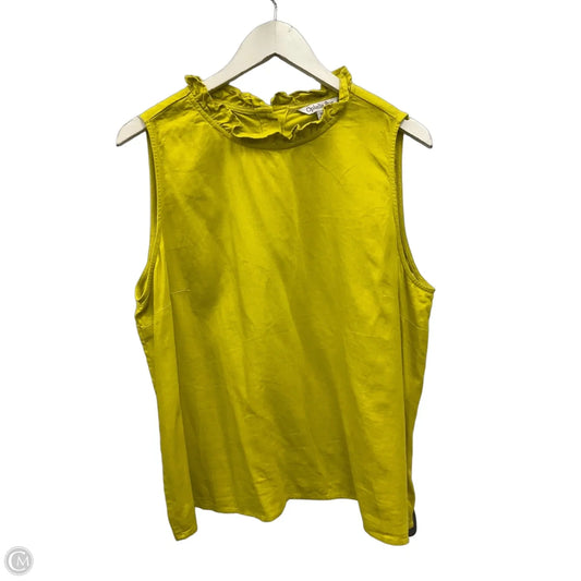 Top Sleeveless By Ophelia Roe In Green, Size: Xl