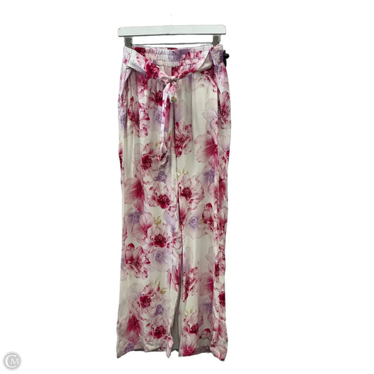 Pants Wide Leg By Guess In Floral Print, Size: 16