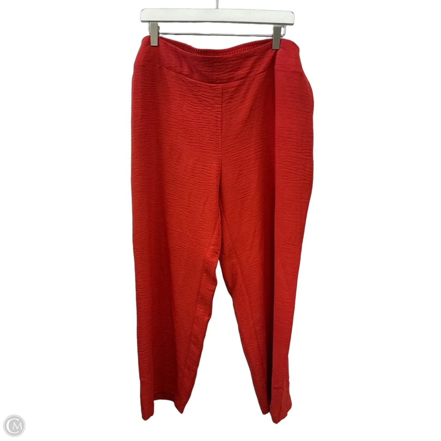 Pants Cropped By Soho Apparel In Red, Size: 16