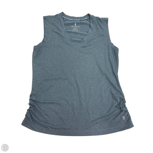 Athletic Tank Top By Free Country In Blue, Size: M