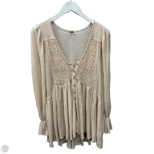 Dress Casual Short By Free People In Peach, Size: Xs