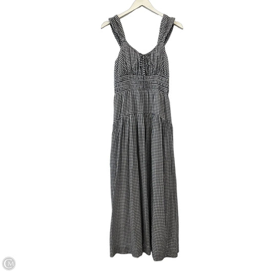 Dress Casual Maxi By Lucky Brand In Checkered Pattern, Size: S