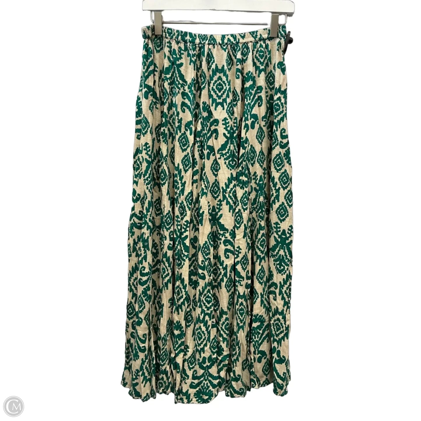 Skirt Set 2pc By Cupio In Green & Tan, Size: 8