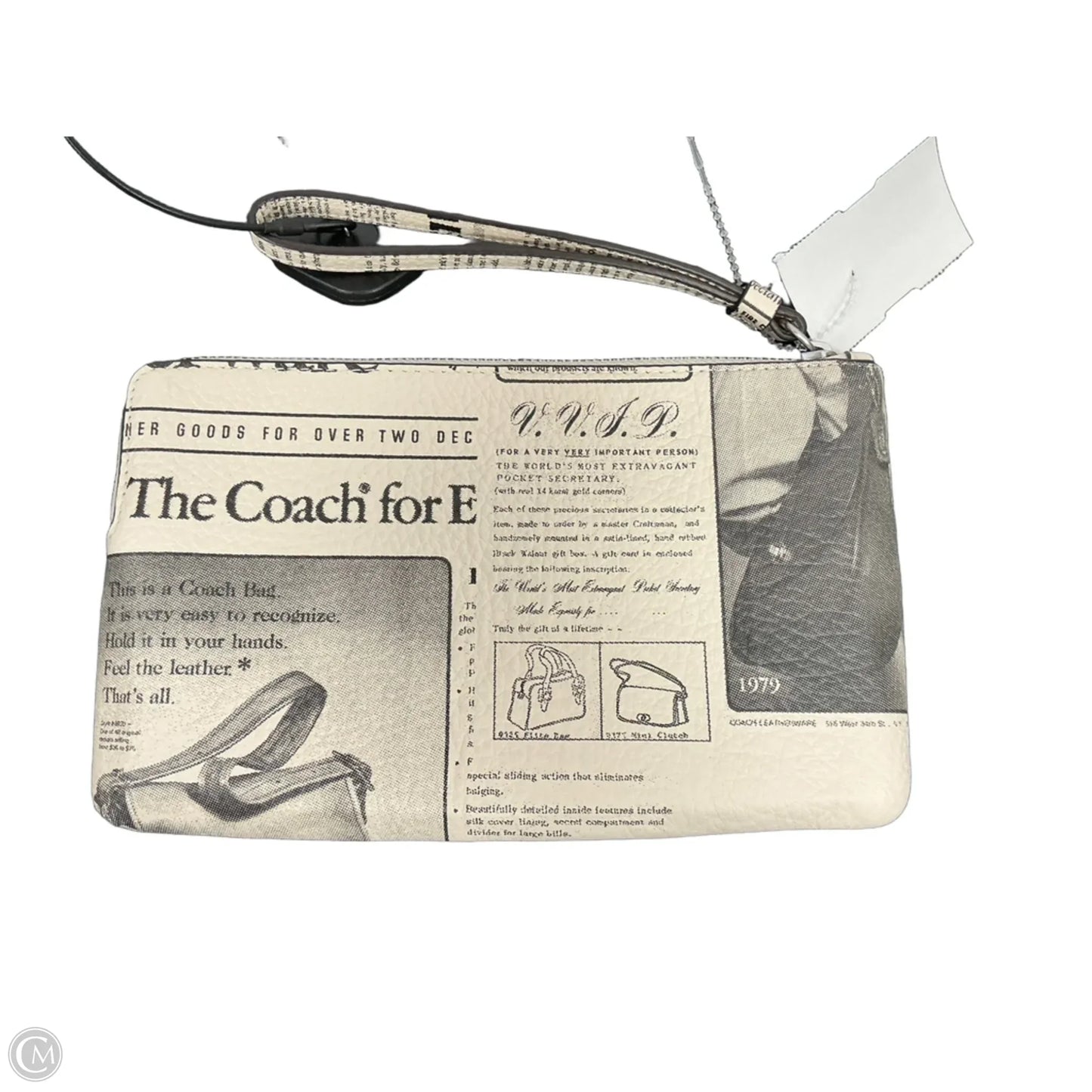 Wristlet Designer By Coach, Size: Small