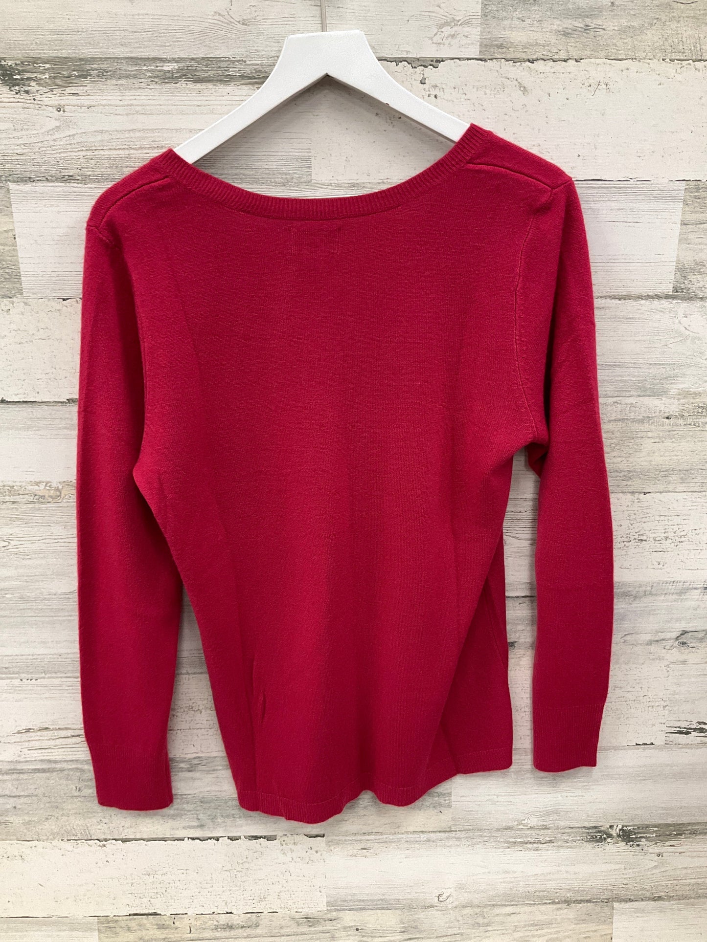 Sweater By Croft And Barrow In Pink, Size: M