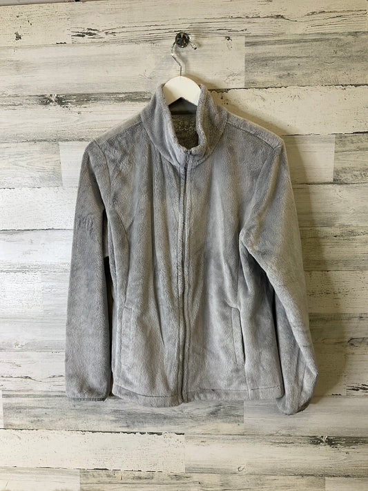 Jacket Fleece By Made For Life In Grey, Size: L