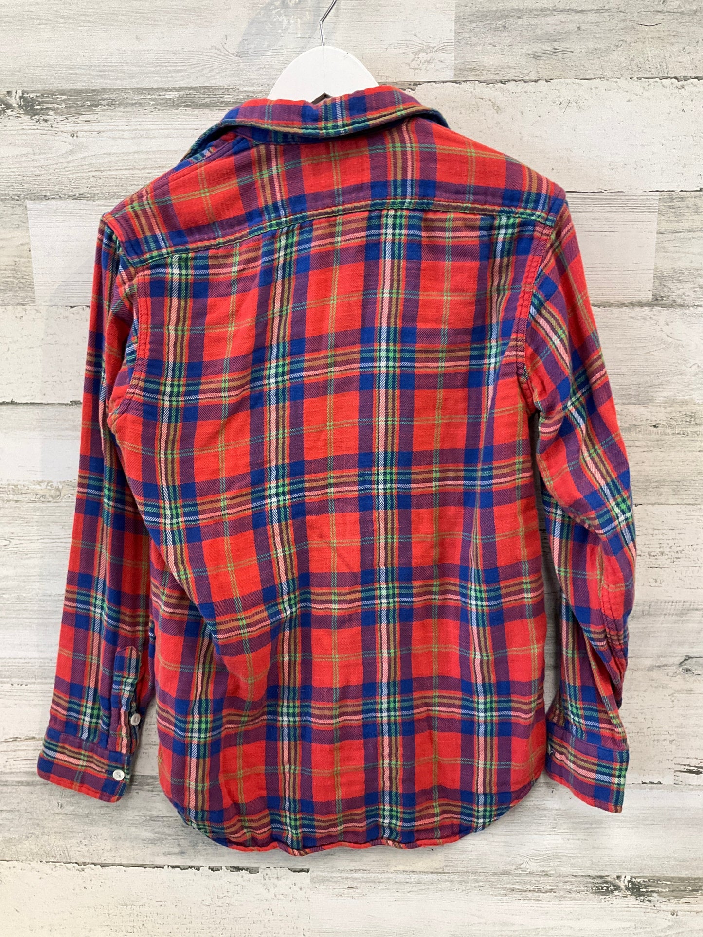 Top Long Sleeve By Polo Ralph Lauren In Red, Size: M