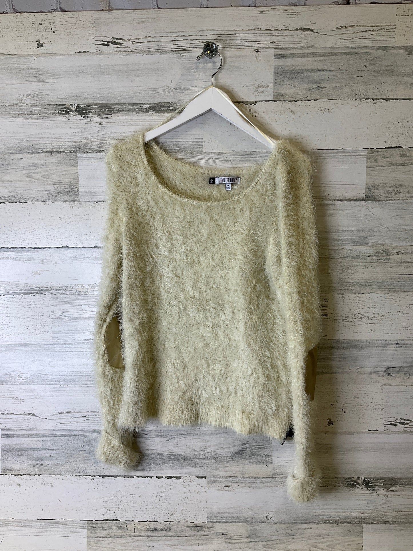 Sweater By Jennifer Lopez In Gold, Size: M