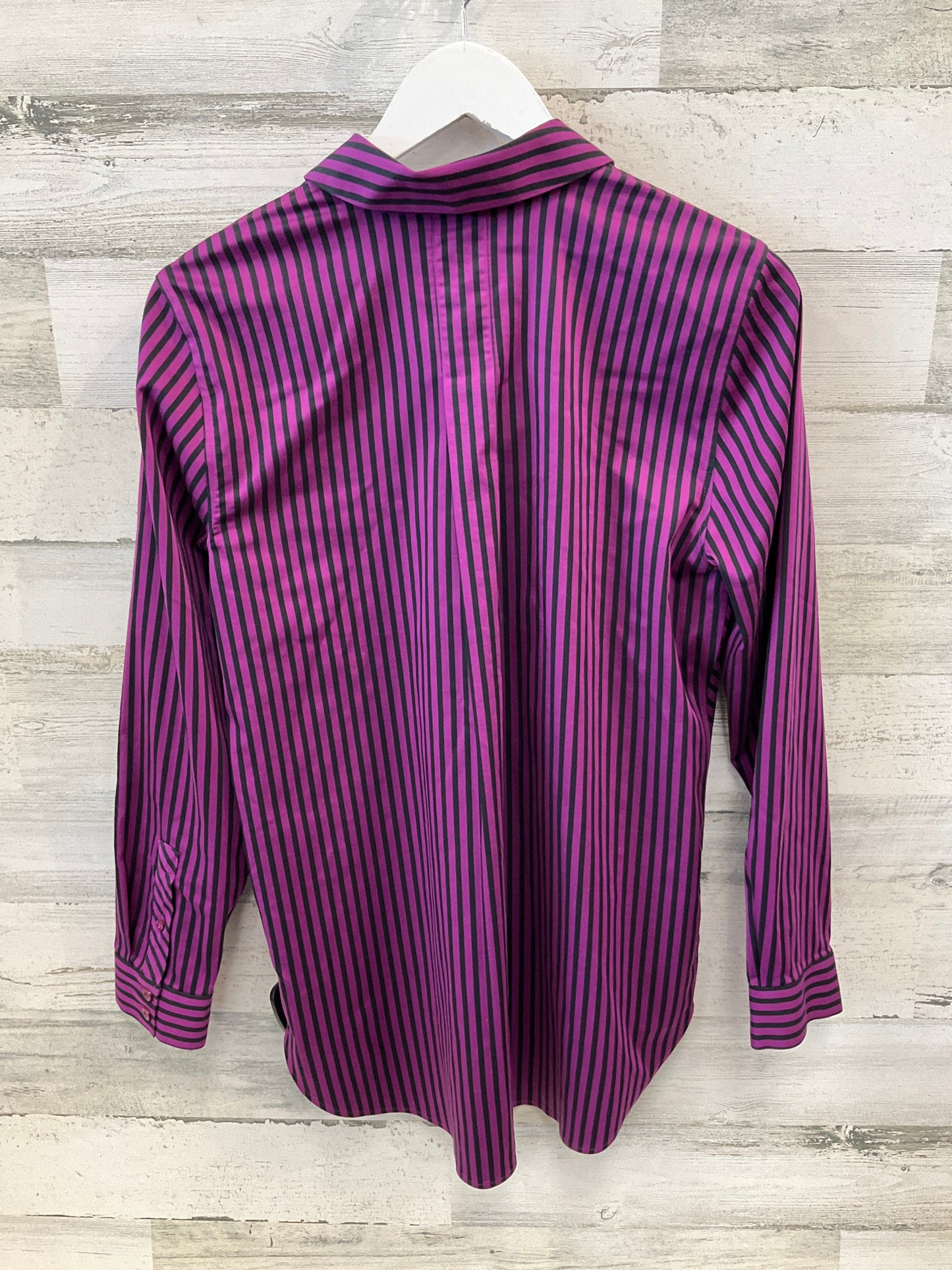 Tunic Long Sleeve By Chicos In Purple, Size: S