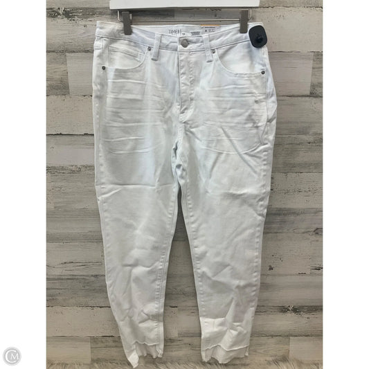 Jeans Cropped By Time And Tru In White, Size: 12