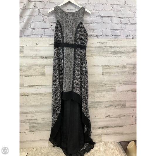 Dress Casual Maxi By Bcbg In Grey, Size: M