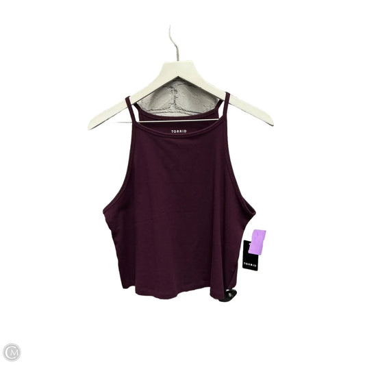Tank Top By Torrid In Purple, Size: 2x