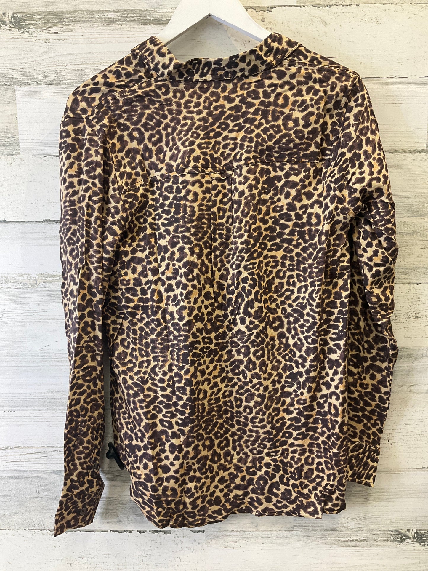 Animal Print Top Long Sleeve Jessica Simpson, Size S