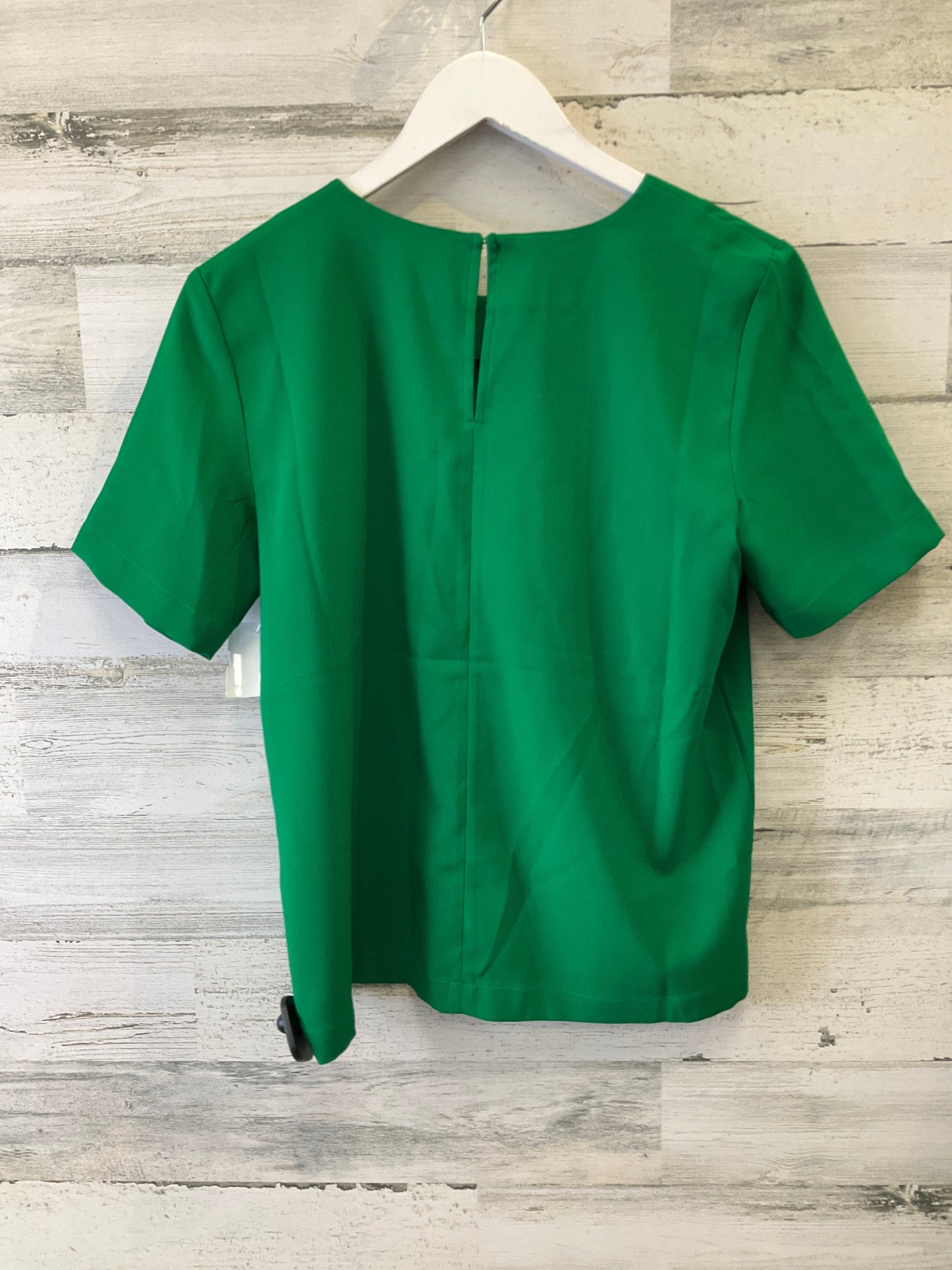 Green Top Short Sleeve Ann Taylor, Size S