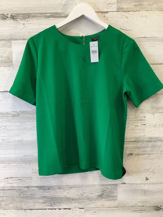 Green Top Short Sleeve Ann Taylor, Size S