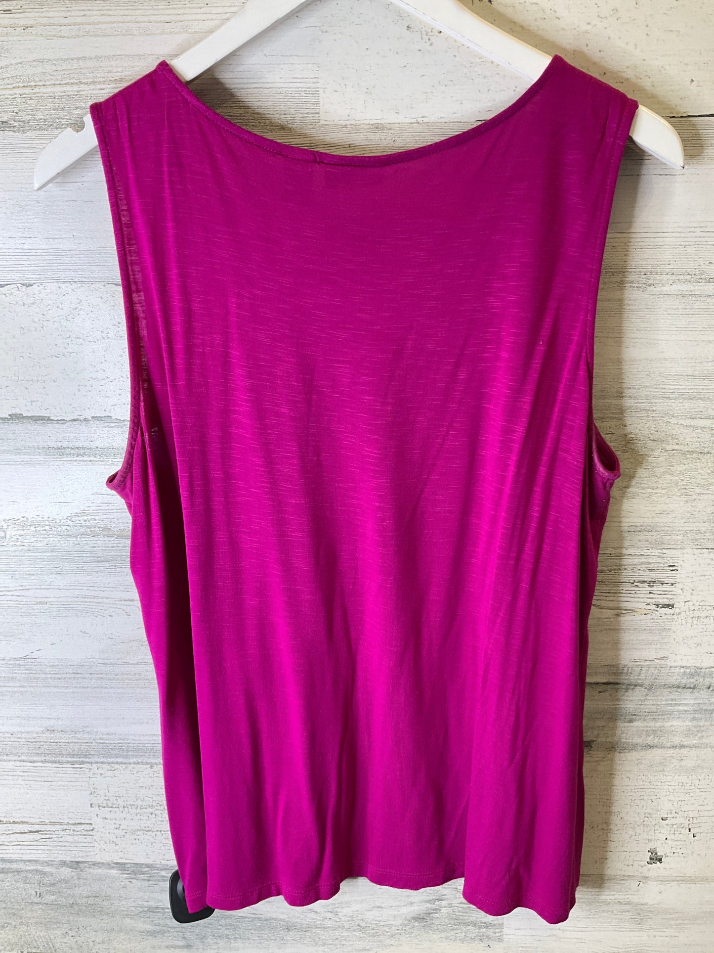 Red Top Long Sleeve Basic Chicos, Size L