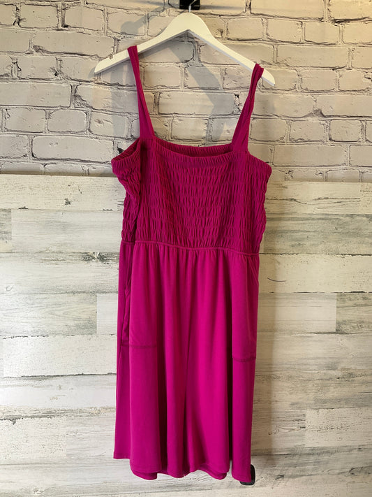 Purple Romper Zenana Outfitters, Size 3x