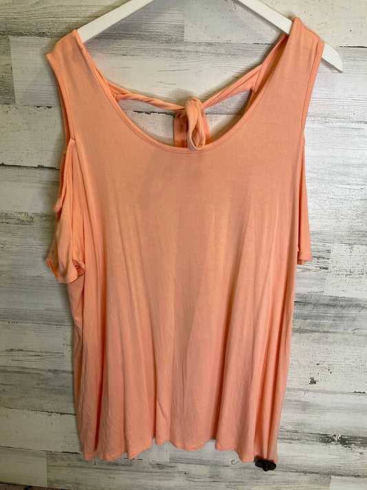 Peach Top Short Sleeve Lane Bryant, Size 3x